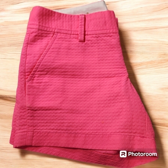 Lilly Pulitzer Vibrant Pink Chic and Casual Shorts for Women - Picture 3 of 9